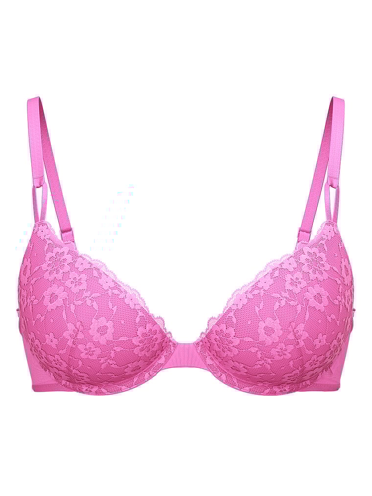 Sexy Tee Posey Lace Lightly Lined Demi Bra