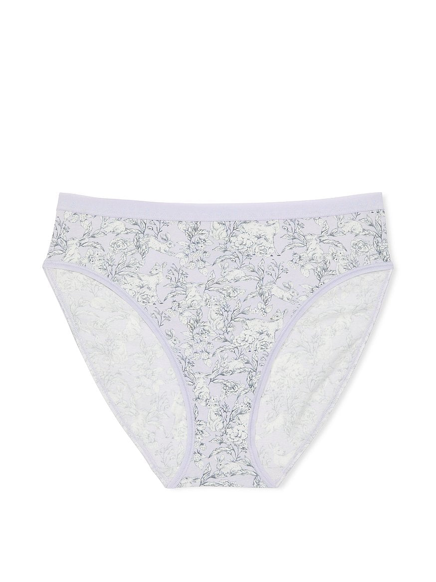 Stretch Cotton High-Leg Brief Panty