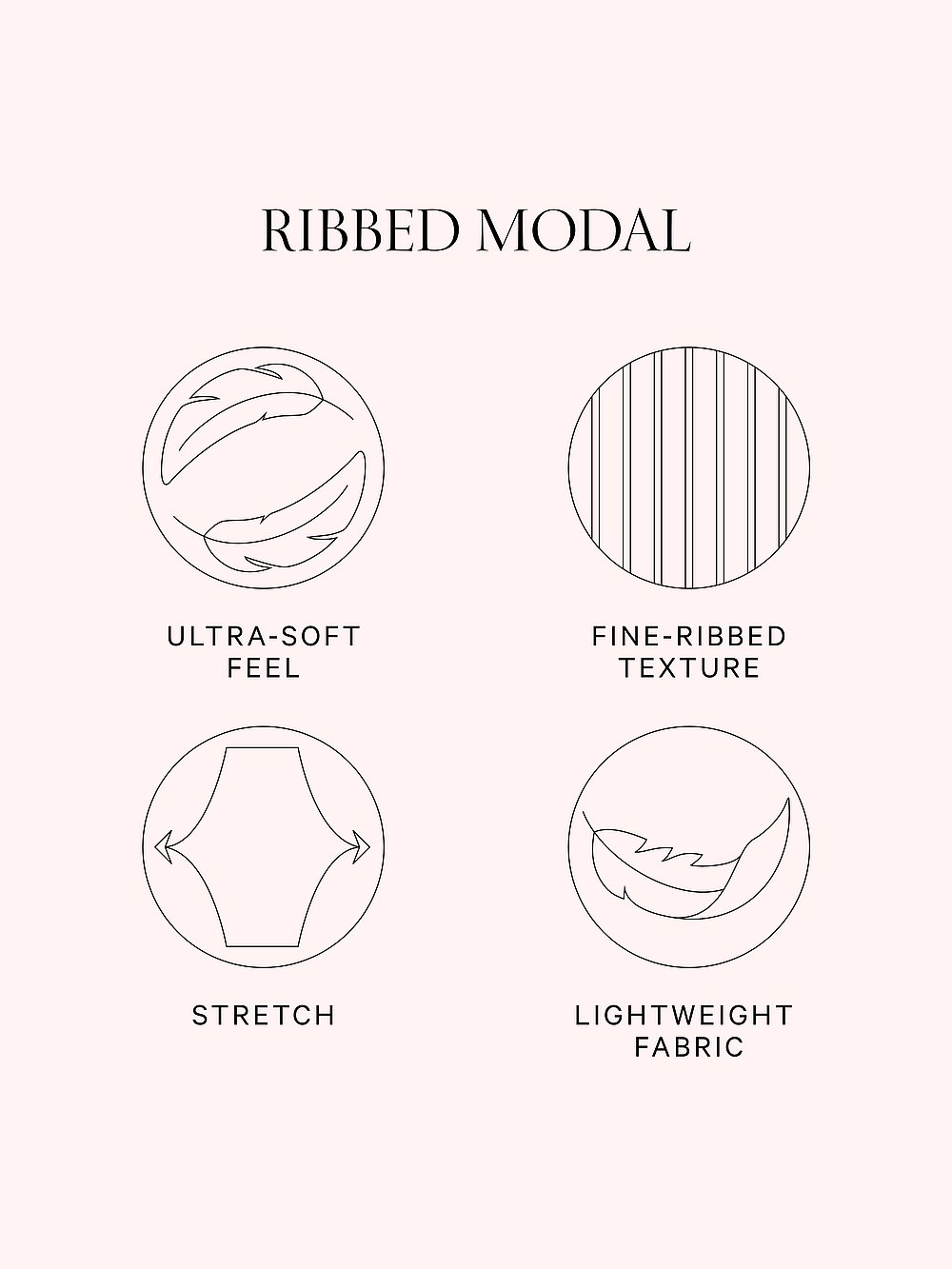 Ribbed Modal & Lace Cami Shorts Set